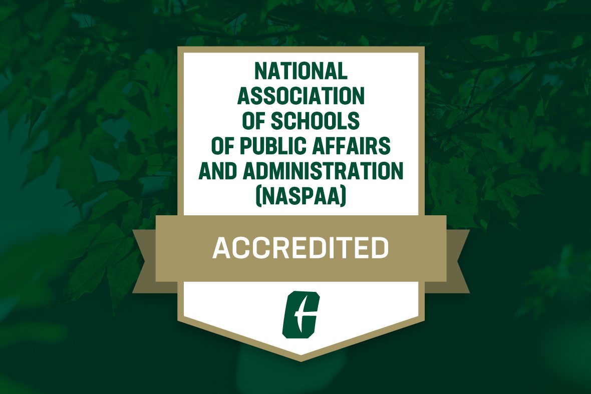 NASPAA accredited program